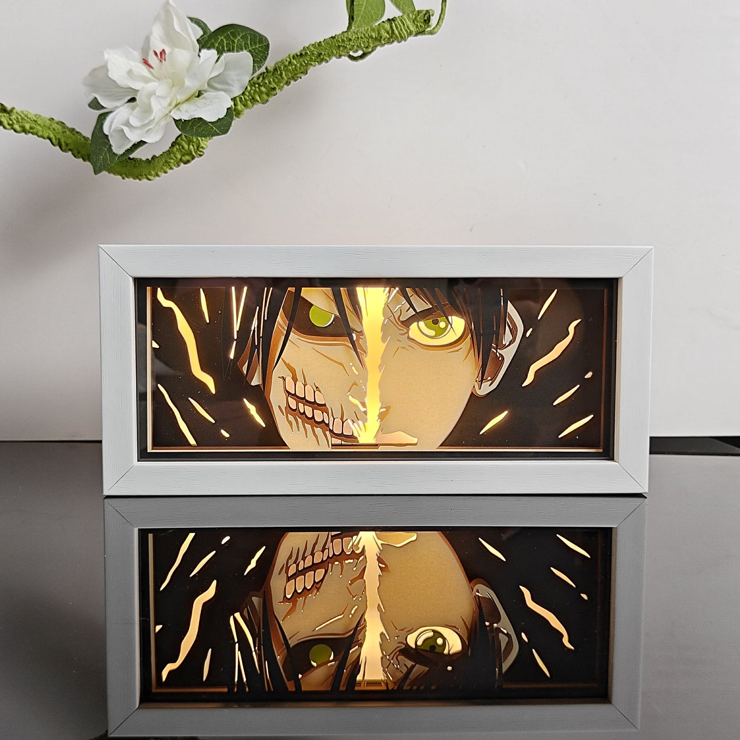 Eren et Titan (L'Attaque des Titans)