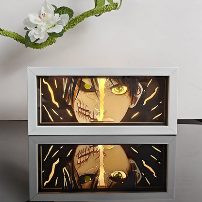 Eren et Titan (L'Attaque des Titans)