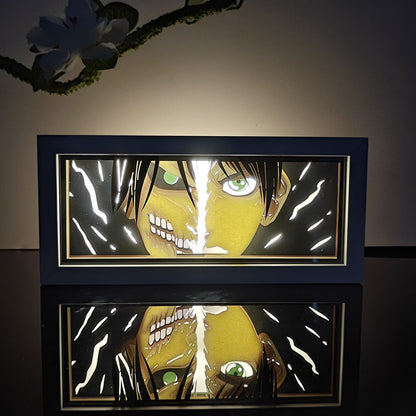 Eren et Titan (L'Attaque des Titans)