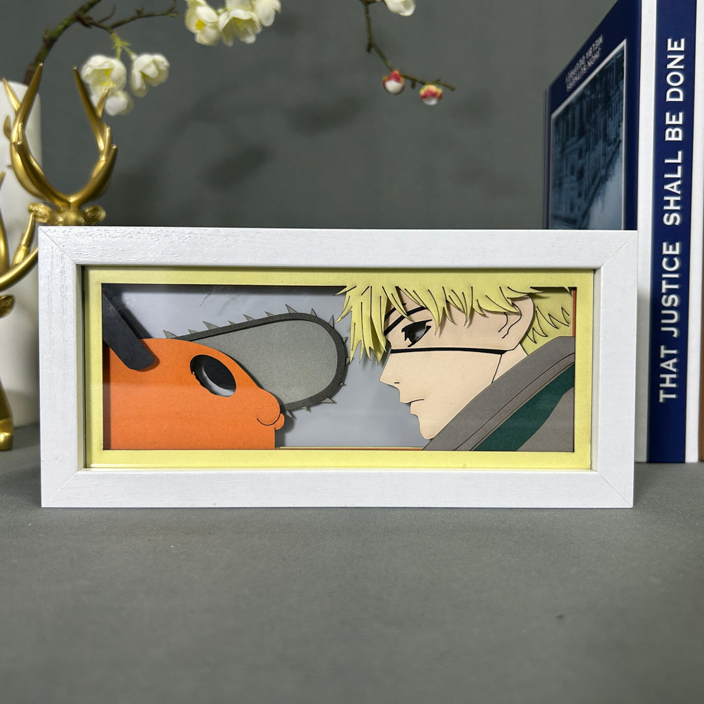 Chainsaw Man Leuchtkasten (2)