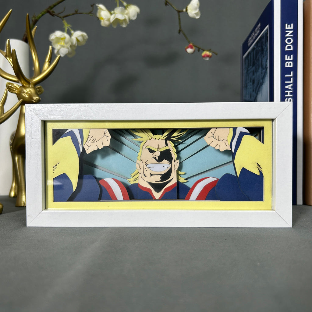 All Might Anime-Leuchtbox!
