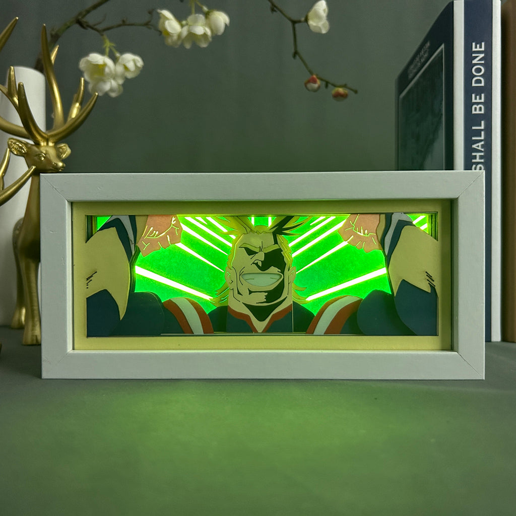 All Might Anime-Leuchtbox!