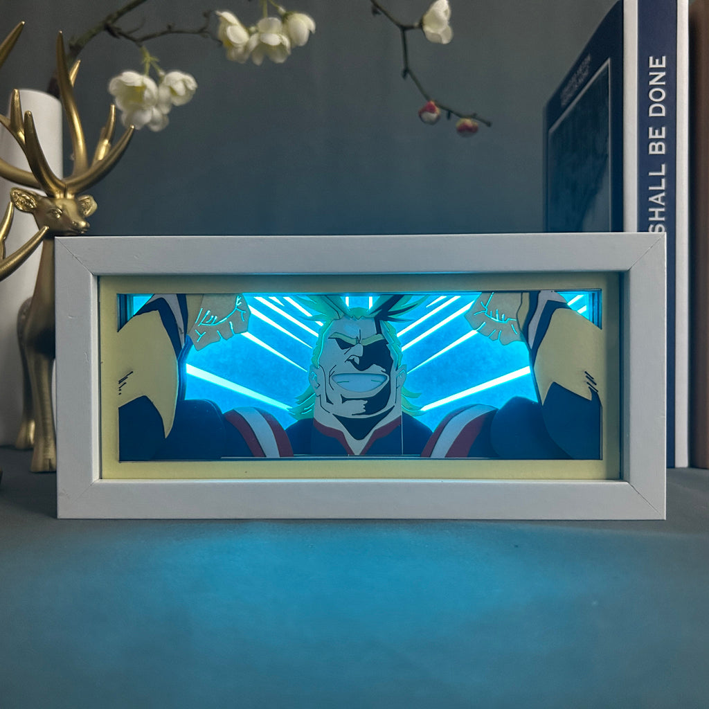All Might Anime-Leuchtbox!