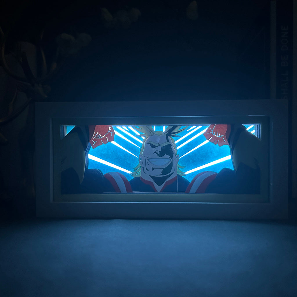 All Might Anime-Leuchtbox!