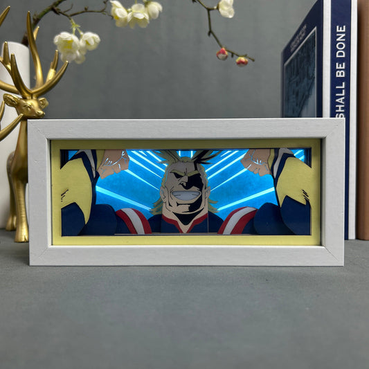 All Might Anime-Leuchtbox!