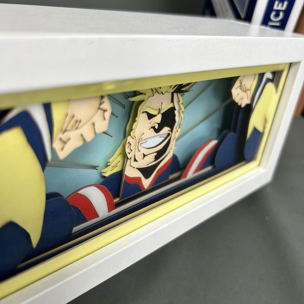 All Might Anime-Leuchtbox!