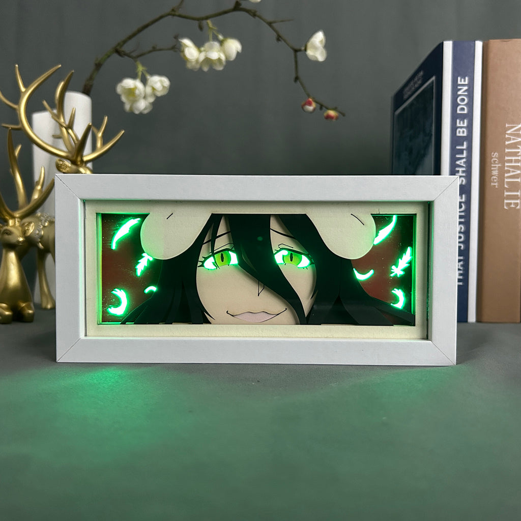 Albedo Overlord Anime-Leuchtbox!