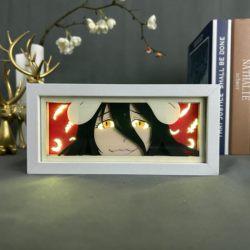 Albedo Overlord Anime-Leuchtbox!