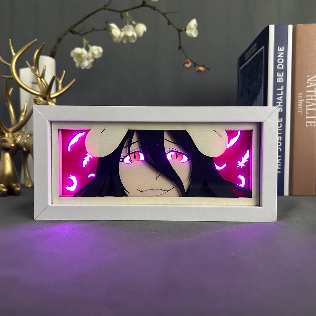 Albedo Overlord Anime-Leuchtbox!