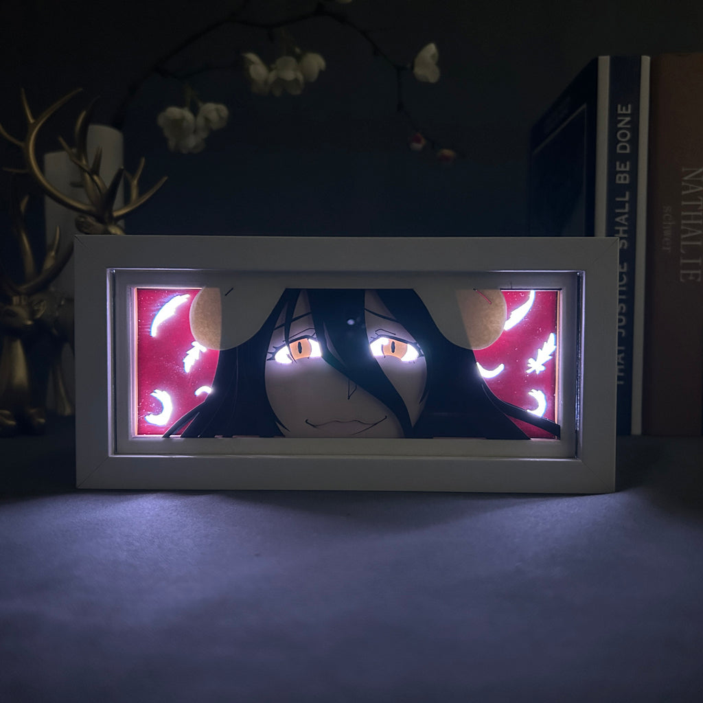 Albedo Overlord Anime-Leuchtbox!